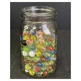 Ball Qt Jar Of Glass Marbles
