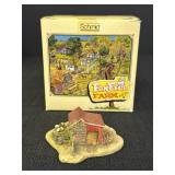 Schmid Fox Fire Farm Corn Crib & Sheep Pen