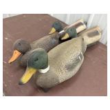 (4) Plastic Duck Decoys