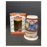 2001 Budweiser Holiday Stein Holiday at the