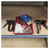 Staple Guns, Staples, & Gluesticks