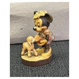 Anri Disney mini Minnie Mouse hand-carved