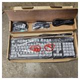 COMPAQ Keyboard, Mouse, & Cords