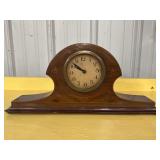 Antique Wood Cased Mantle Clock