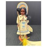 Vtg Carlson Dolls Sacajawea Native American doll,
