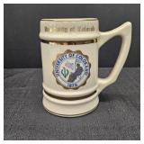 VTG University of Colorado Ceramic Beer Mug