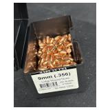 9mm 124gr round nose bullets