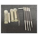 Headspace Gages & Starett Punch Set