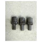 3 RCBS top punches, #374, 460, 595