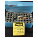 50 round case .38 spec tp, 158gr SJHP bullets, 4