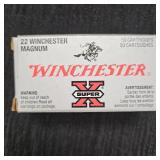 22 Winchester MAG Full Metal Jacket Cartridges
