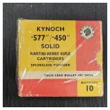 Kynoch .577/.450 Martini-Henry Rifle Ammo