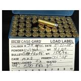 50 round case .38 spec lead bullets
