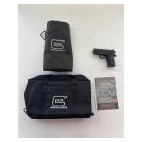 P618 Spring-Loaded Airsoft Pistol - Black & Lock