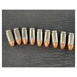 (9) Hornady .45 Caliber Rounds of Ammo