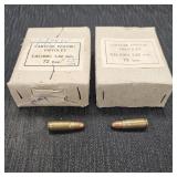 (2) Cartuse Pentru Pistolet Calibru 7.62mm 72