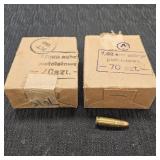 (2) 7.62mm naboje pistoletowe 70szt. (7.62 x 25