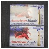 (2) American Eagle 223 REM 55GR Rifle Cartridges