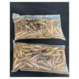 2 sealed packages .30 caliber 155gr bullets