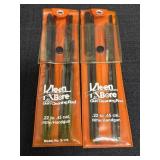 (2) Kleen Bore Gun Cleaning Rods
