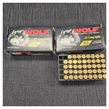 (2) Wolf .22 Long Rifle 40GR Solid Non Corrosive