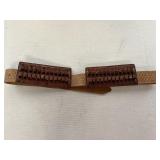 2 George Lawrence 12 rnd Ammo Belt Slide w/ Belt