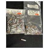 30 cal rifle 190 LRN@.309in bullets.  Sealed pkg &