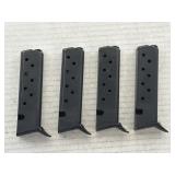 4 Beretta Pistol 32 Magazines