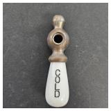 VTG Porcelain Faucet Lever Handle