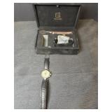 Menï¿½s Steinhausen Watch w/ extra brown leather