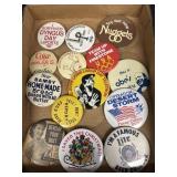 Variety of Pinback Buttons - Dyngus Day LP 1988,