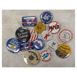 Variety of Pinback Buttons - New Prairie Cougars,
