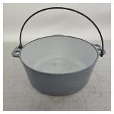 VTG 10in Enameled Cast Iron Pot