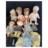 Porcelain, Cloth, & Plastic Dolls