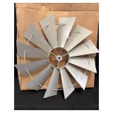 Woodbine Mfg. Ornamental Windmill Wheel, 22in.,