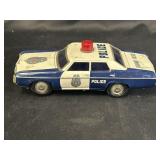 Tin Highway Patrol Police Toy Car