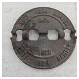 6 inch Cast Iron Damper