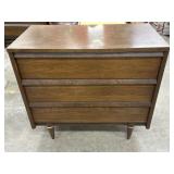 Wooden Upright 3 Drawer Dresser