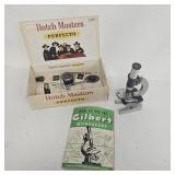 VTG Gilbert Mini Microscope w/ Assessories in