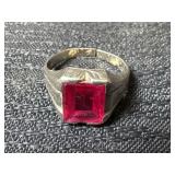 10K D&F Art Deco Ring