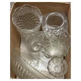 Glass Vases, Serving Bowl, Container