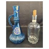 2 decorative glass liquor/wine bottles, Kentucky