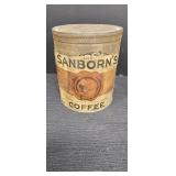 Chase and Sanborn's Coffee Tin Can