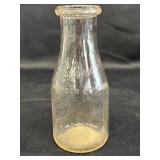 Palmerï¿½s Michigan City 1 pint glass milk bottle