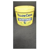 Yellow Creek Shortening Pure Lard Can