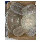 Glass Relish Dishes & Bowls
