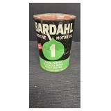1 Quart Bardahl Additive Motor Oil
