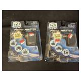 2 Plug & Play Games Power Adapters