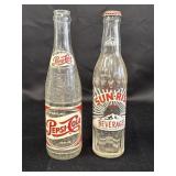 1950ï¿½s Pepsi-Cola bottle & Sun-Rise Beverages