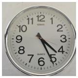 Global Quartz Industrial Style Wall Clock